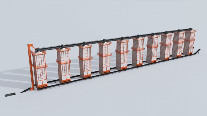 靜態烘幹機，靜態房式烘幹機，立式靜（jìng）態烘幹機，立式靜態烘（hōng）幹機，無破碎，成本低