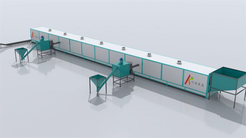 隧道式玉（yù）米棒烘幹機，玉米穗烘幹機，玉米穗烘幹設備，多功能流水線烘（hōng）幹（gàn）設（shè）備