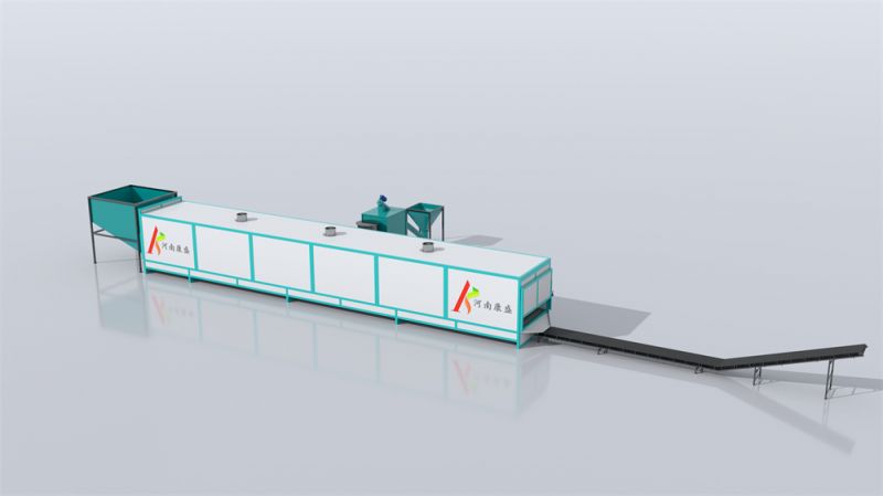 隧道式玉米棒烘幹機，玉米穗烘幹機，玉米穗烘幹設備，多功（gōng）能流水線烘幹設備